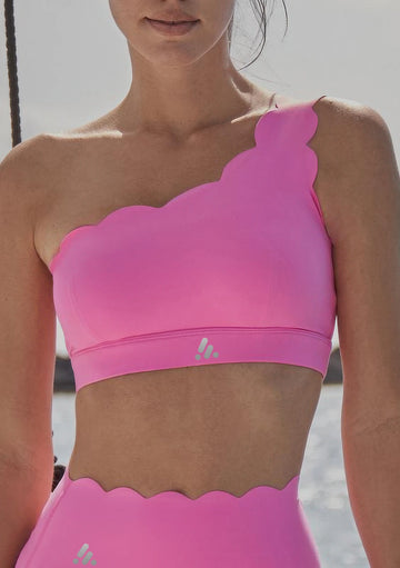 Yoga Beach-Top pink